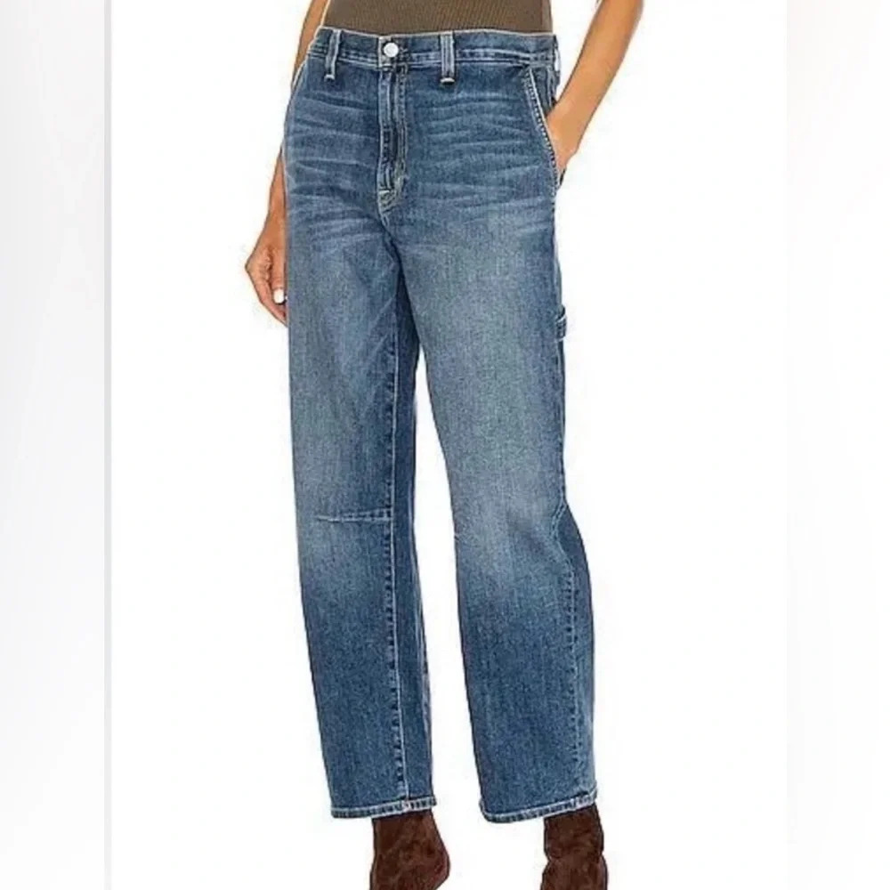 Nili Lotan Straight-Leg Carpenter Jeans - Size 27